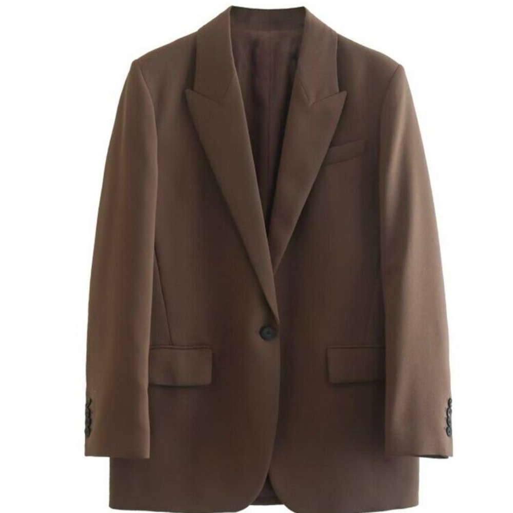 Women Brown Blazer